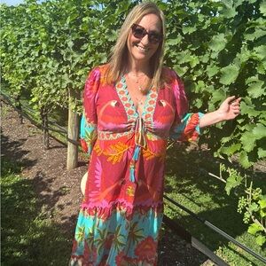 City Chic Multicolor Maxi Dress